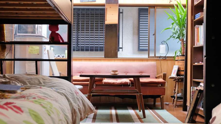 Bedroom 2, Kimono Inn Utakata - Hostel, Himeji