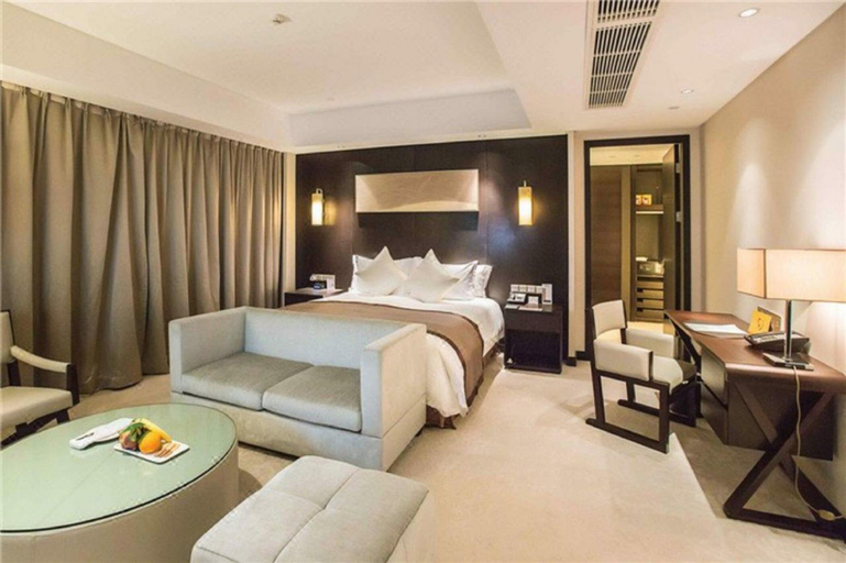 Bedroom 2, Howard Johnson By Wyndham Ifc Plaza Ningbo, Ningbo
