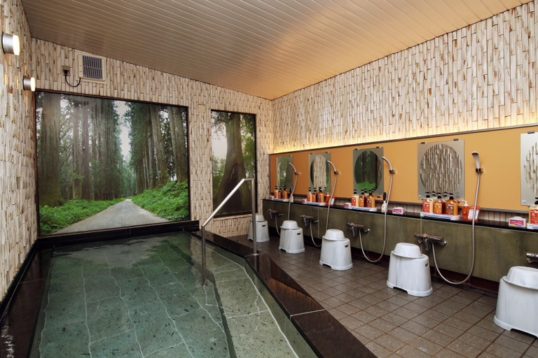Bathroom 4, Kinugawa Kokusai Hotel, Nikkō