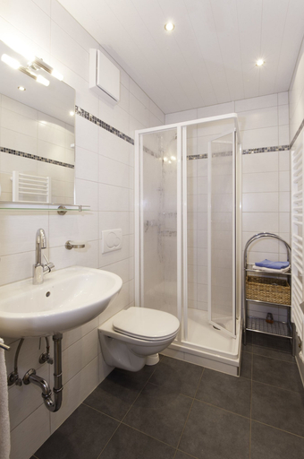 Bathroom, Ferienwohnungen Wölfl, Regen