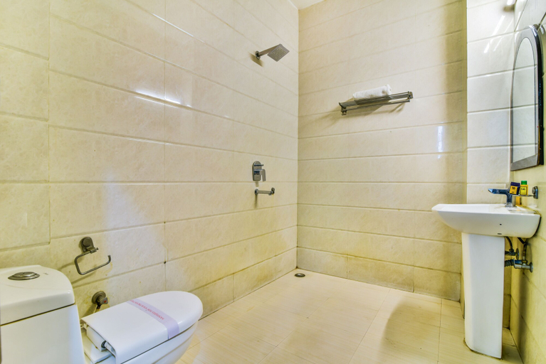 Bathroom 4, hotel airport inn, Delhi