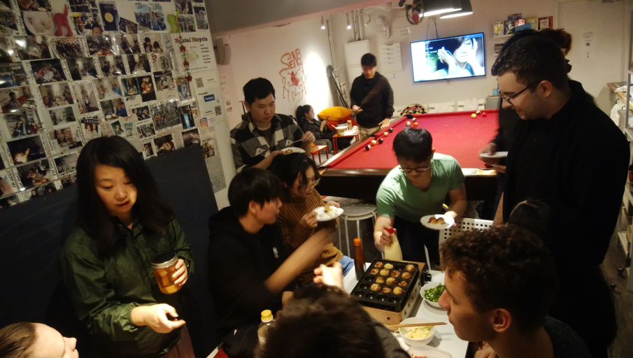 Public Area 2, Senba Hostel, Osaka