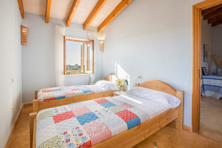 Bedroom 3, Ca Na Carme - Villa With Private Pool In Campos, Baleares