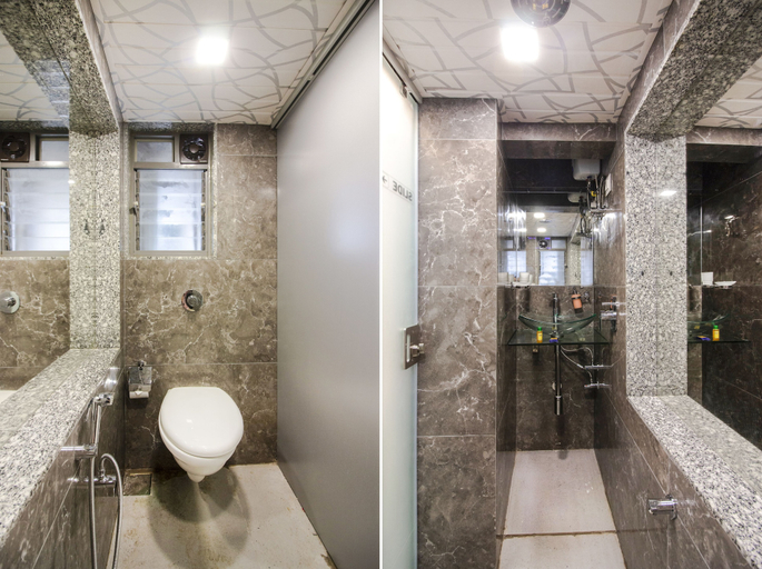 Bathroom 3, Hotel Radana, Thane