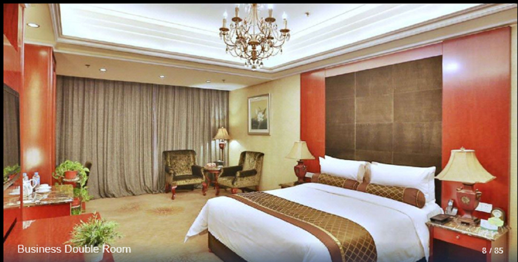 Bedroom 2, Huakang Dijing Hotel, Taiyuan