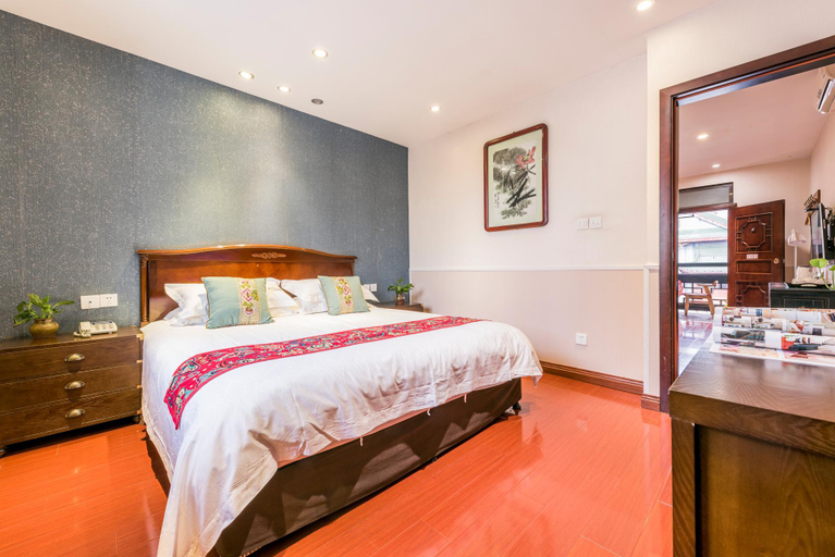 Bedroom 3, Chengdu Dreams Travel Wenjun Courtyard Hotel Kuanz, Chengdu