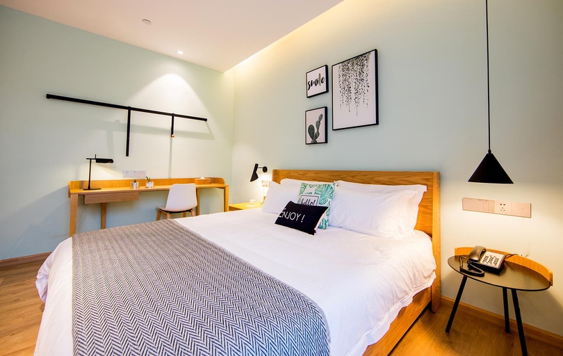 Bedroom 5, Yousu Ningbo South CBD Branch, Ningbo