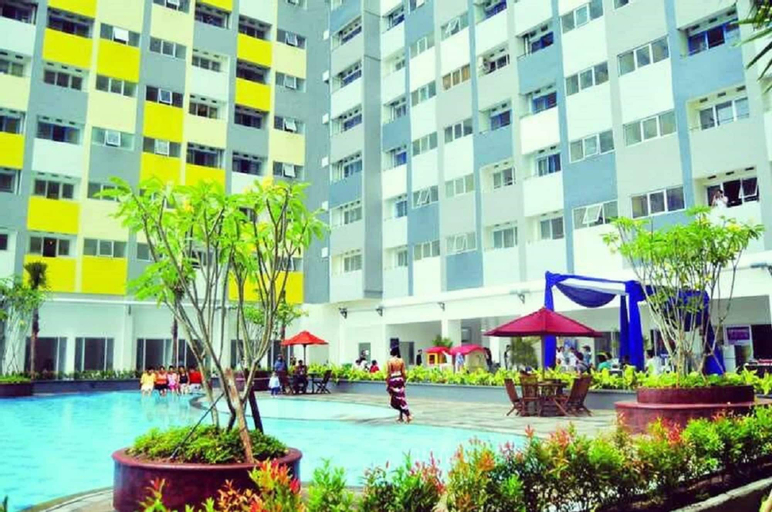 2BR Modern and Pool View Apartment at Sentra Timur Residence By Travelio, East Jakarta