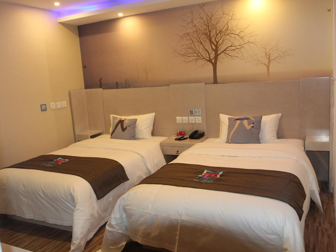Bedroom 2, Pai Hotel Beijing Wanshou Road Subway Station, Beijing