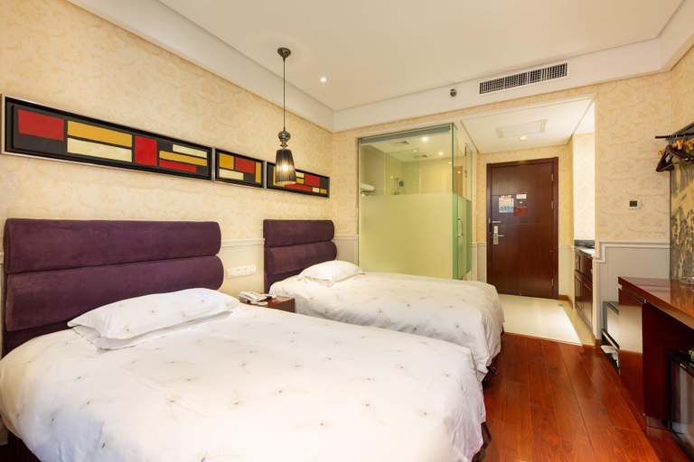 Bedroom 3, Yiwu Baiheng Hotel, Jinhua