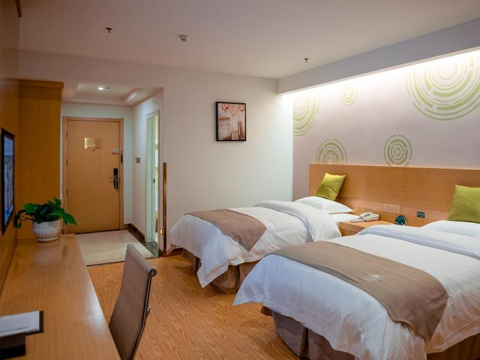 Bedroom 3, GreenTree Inn Jiangsu Suzhou Zhangjiagang Tangsi T, Suzhou
