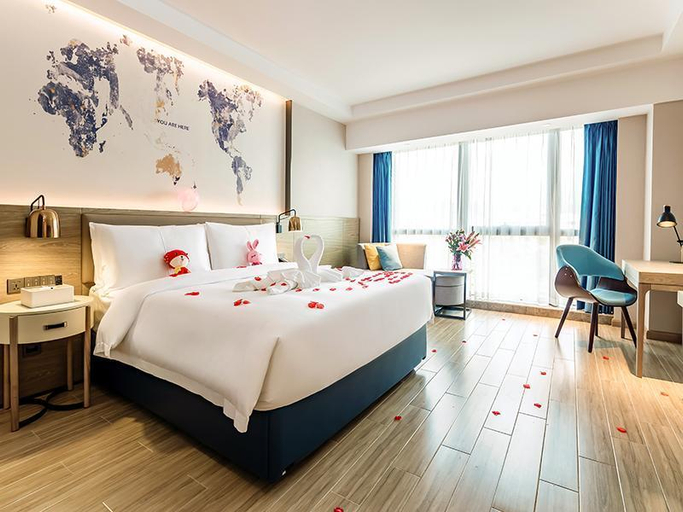 Bedroom 3, Kyriad Marvelous Hotel （Shenzhen Linheng Plaza Liuyue Metro Station）, Shenzhen