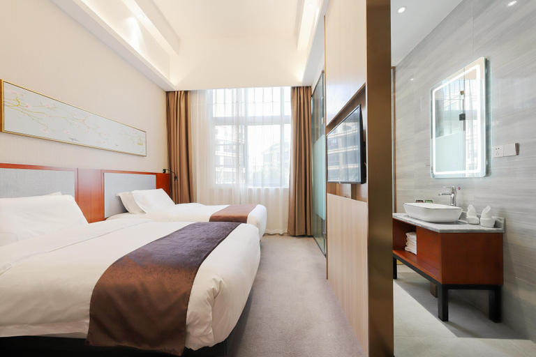 Bedroom 3, MENGGUO HOTEL(PUDONG AIRPORT PLAZA), Shanghai