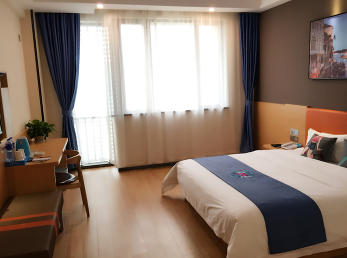 Bedroom 2, Pai Hotel Zhuhai City Polytechnic Aviation City Se, Zhuhai