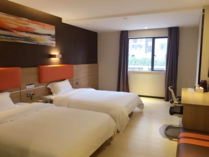 Bedroom 1, 7 Days Premium Shenzhen Longgang Dayun Center Ailian Metro Station, Shenzhen