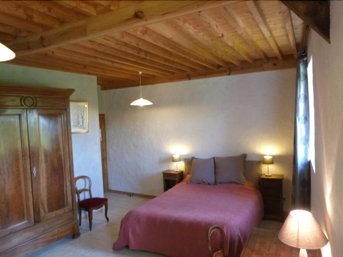 Bedroom 3, Domaine du Clap, Ardèche