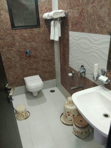 Bathroom 5, Hotel J P International, Aurangabad