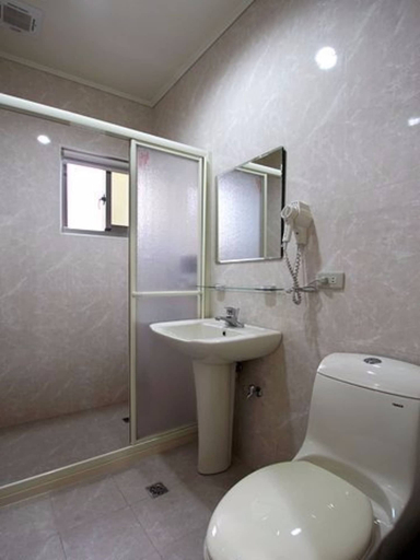 Bathroom 4, Deren Tea Garden B&B, Chiayi County