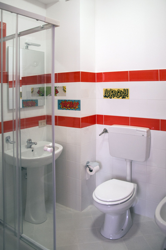 Bathroom 4, Alto Giardino Rooms, Palermo