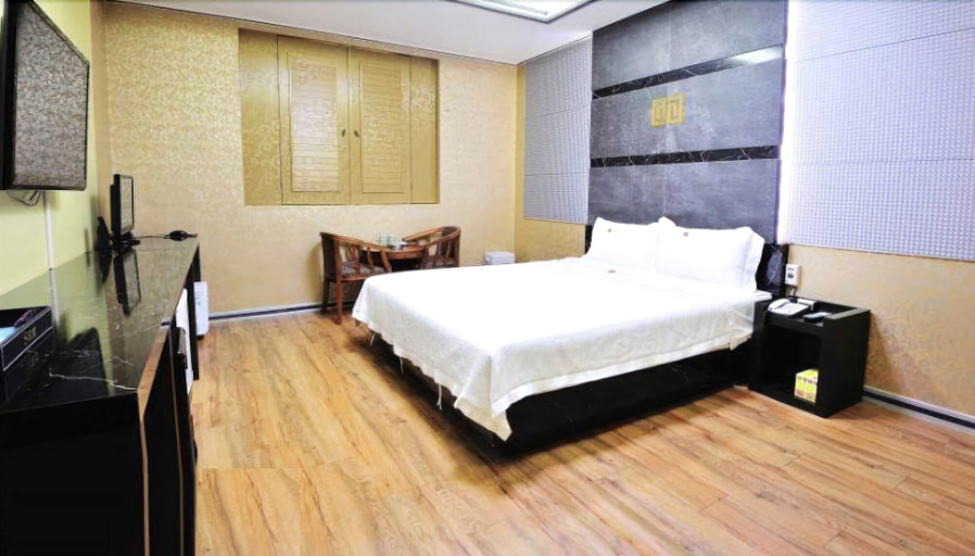 Bedroom 1, S Motel, Yeosu