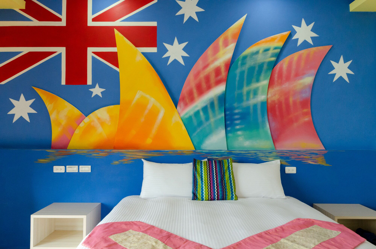 Bedroom 3, Kenting Aqual Inn, Pingtung