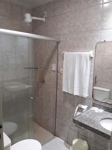 Bathroom 4, Hotel Sol Nascente, Arapiraca