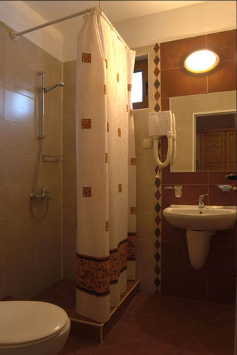Bathroom, Pirina Club Hotel, Bansko