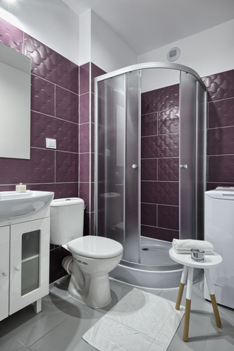 Bathroom 3, Arche Residence Łódź, Łódź