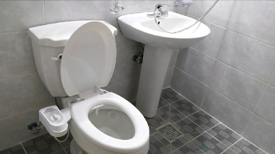 Bathroom 3, Jeonju Nangman Sidai Guesthouse - Hostel, Jeonju
