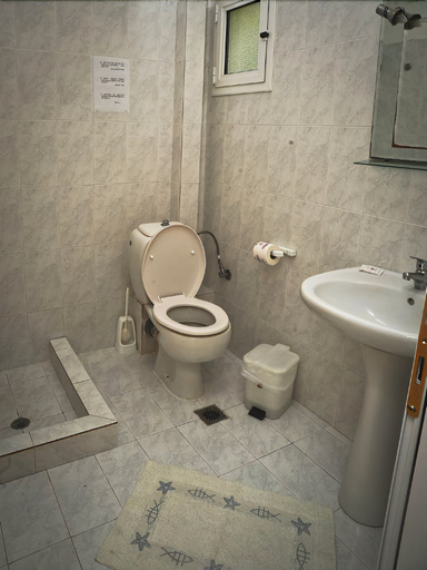 Bathroom 5, Kapsohora Inn Hotel, Central Macedonia