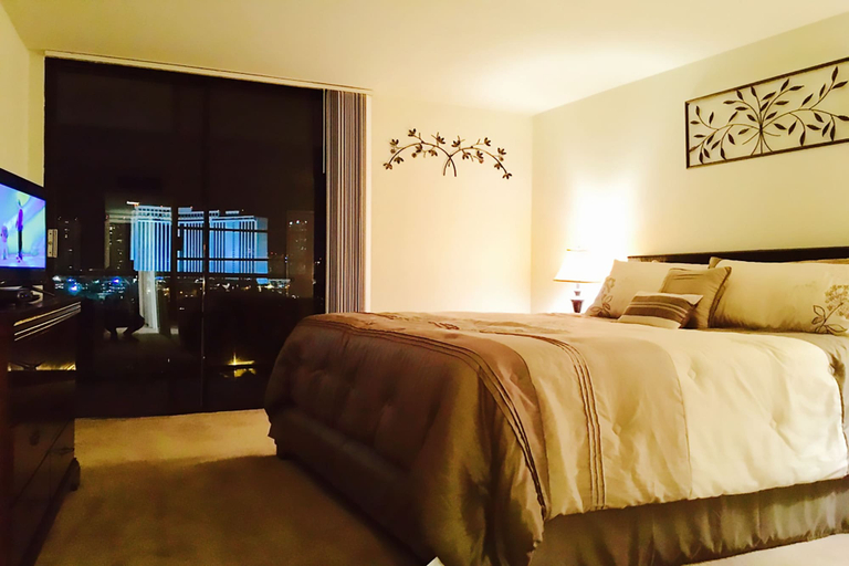 Bedroom 4, 888 Convention Center Condos, Clark