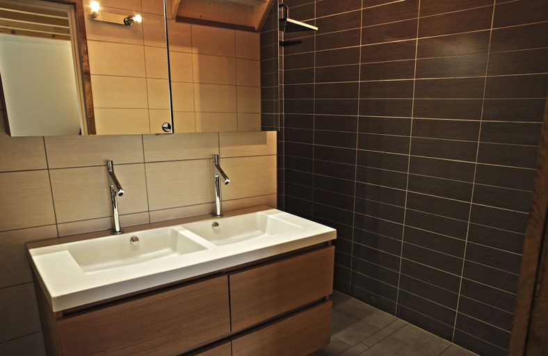 Bathroom 5, ferme du bois joli, Jura