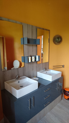 Bathroom 4, Pierre Deluen Domaine de la Grange de Quaire, Charente