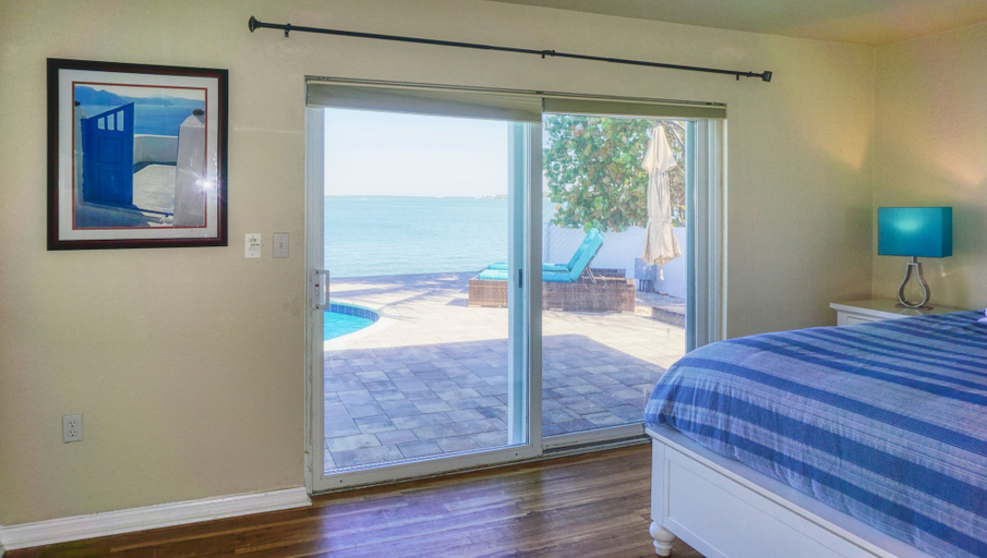 Bedroom 4, Elegant Premier Waterfront Home (7989), Pinellas