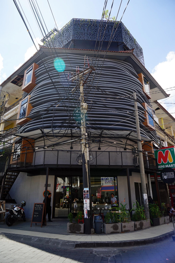 Exterior & Views 2, Borough Capsule Hostel Bali, Badung