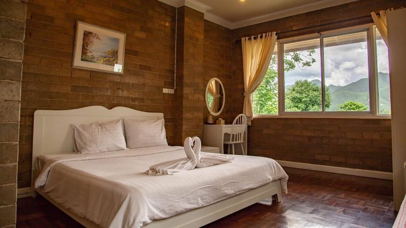 Bedroom 4, Baan Kungkang De Pai Resort, Pai