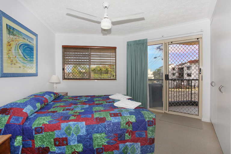 Bedroom, Kings Way Apartments, Caloundra - Caloundra S.