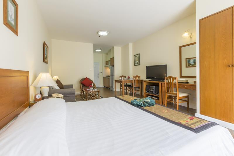 Bedroom, Kameo House Serviced Apartments, Sriracha, Si Racha