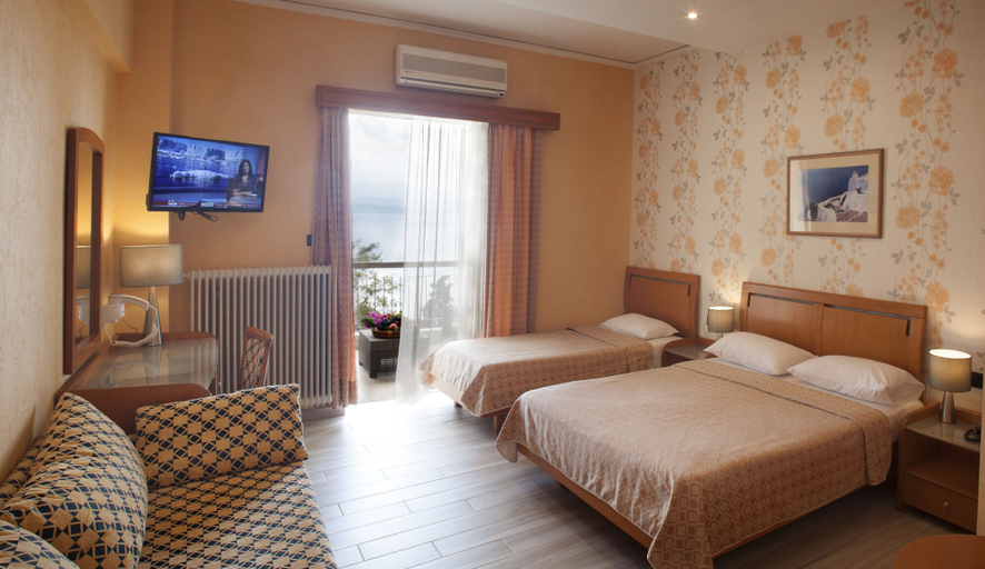 Bedroom 3, Stefania Beach Resort, Central Greece