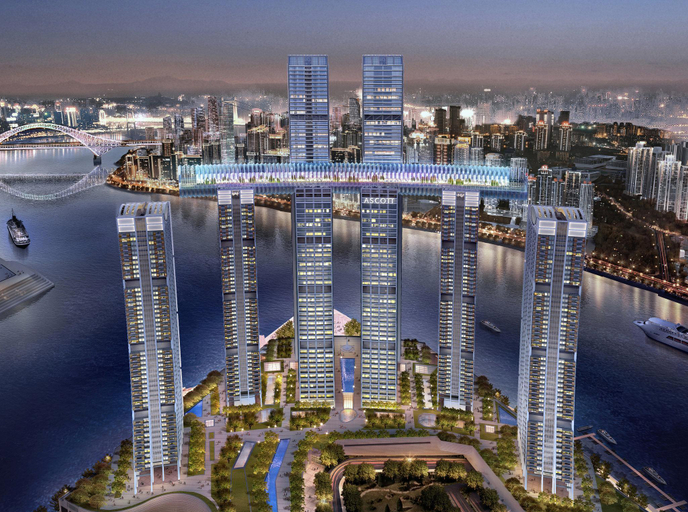 Exterior & Views 3, Ascott Raffles City Chongqing, Chongqing