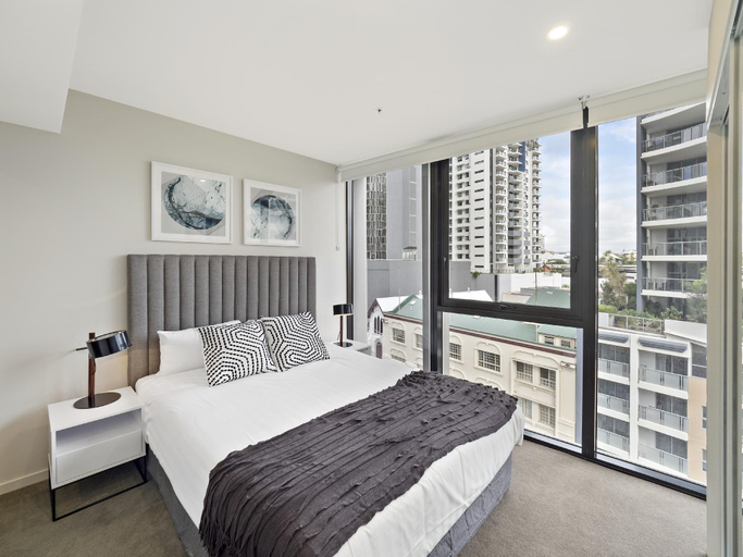 Bedroom, Spire Residences Brisbane, Brisbane
