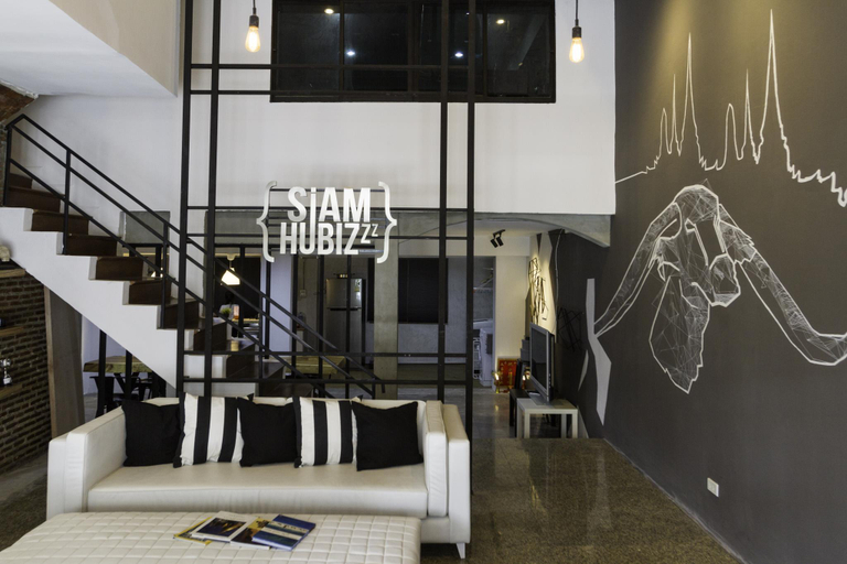 Public Area 3, Siam Hubbiz Hostel, Phaya Thai