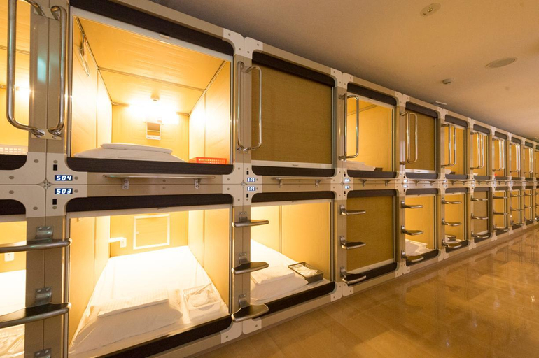 Exterior, Maxi Alpa Capsule Hotel, Naha