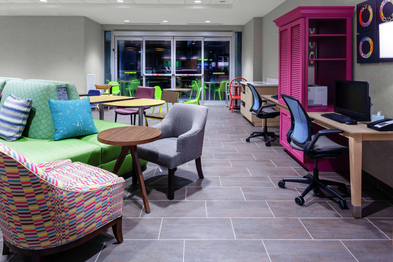 Public Area 2, Home2 Suites by Hilton Orlando South Park, Orange