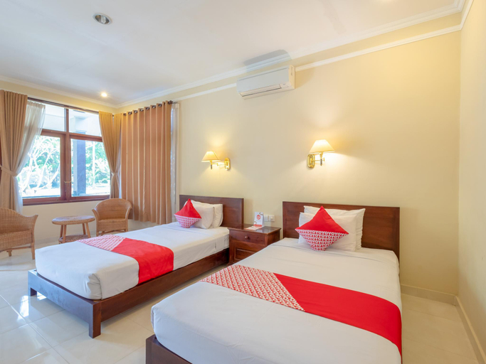 Bedroom, Mascot Beach Hotel, Lombok