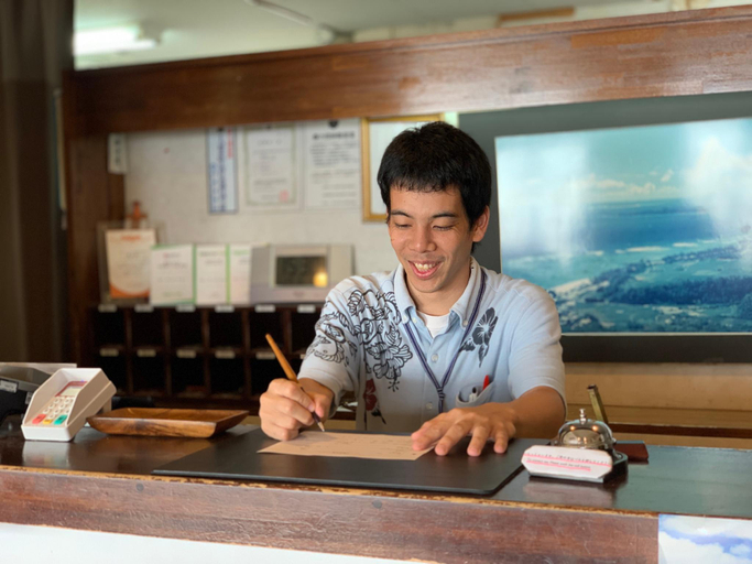 Public Area 2, Hotel and Restaurant on the beach lue, Motobu