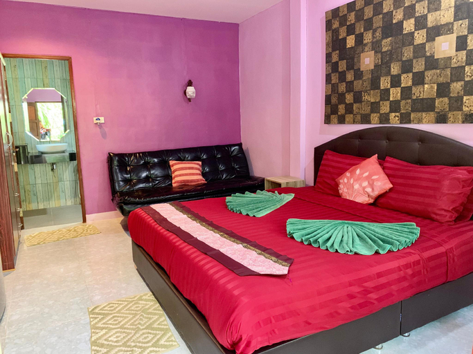 Bedroom 5, Pakmeng BEACH Resort, Sikao