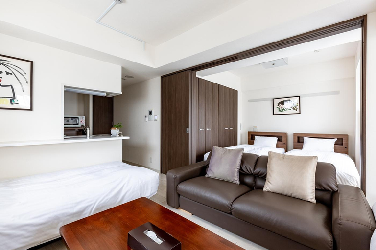 Bedroom 3, Bureau Sitennoji hotel, Osaka