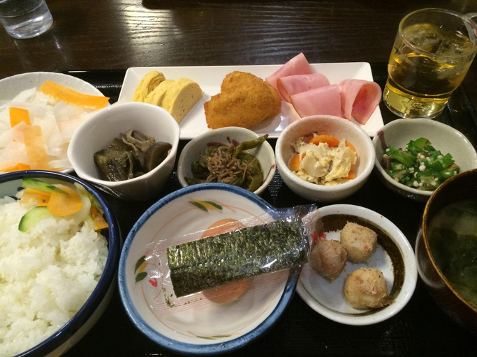 Food & Drinks 5, Sauna & Capsule Hotel Rumor Plaza, Kyoto