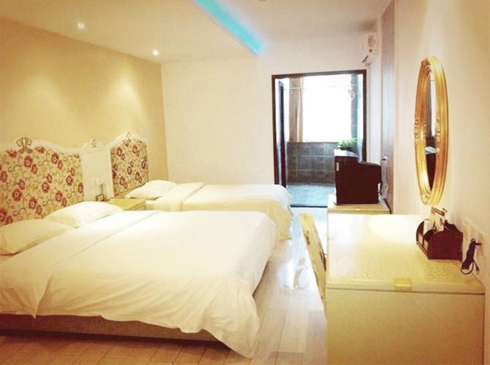 Bedroom 2, Jiali Inn Width Alley Branch, Chengdu